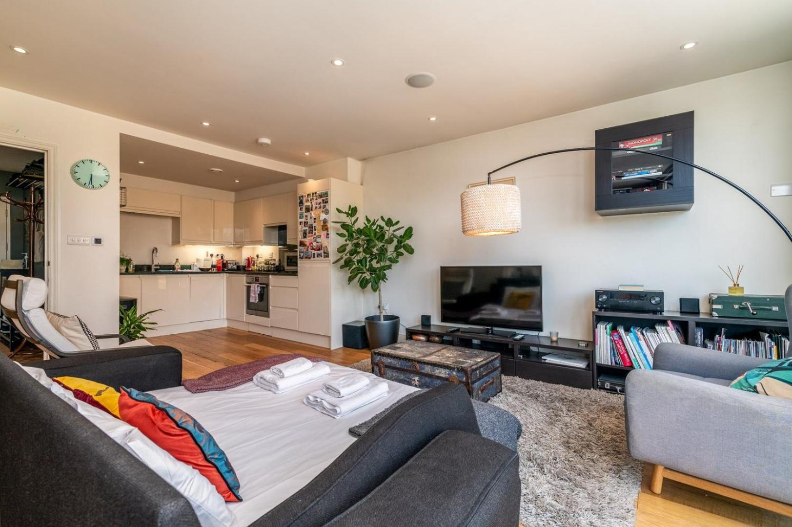 Bright & Spacious Battersea Flat Londres Exterior foto